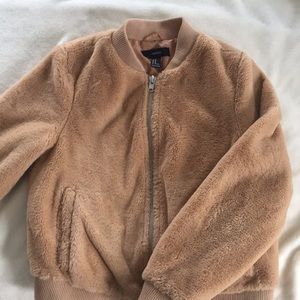 Furry Zip-Up Jacket